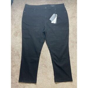 The Perfect Jean NYC Mens Size 46X30 Athletic Fit Stretch Black New